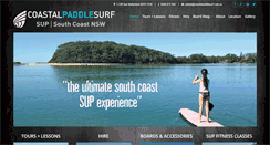 Desktop Screenshot of coastalpaddlesurf.com.au